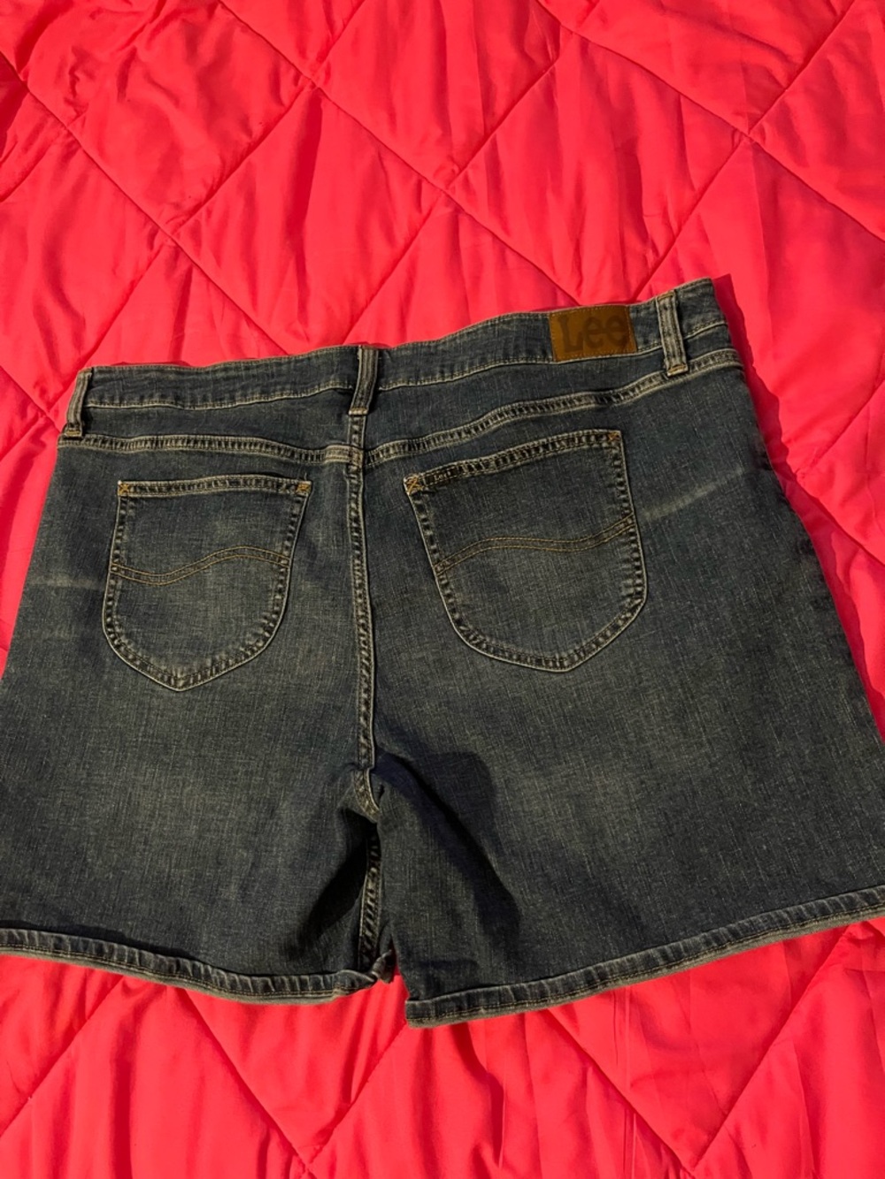 Lee Women's Indigo Denim Shorts - Picture 2 of 4